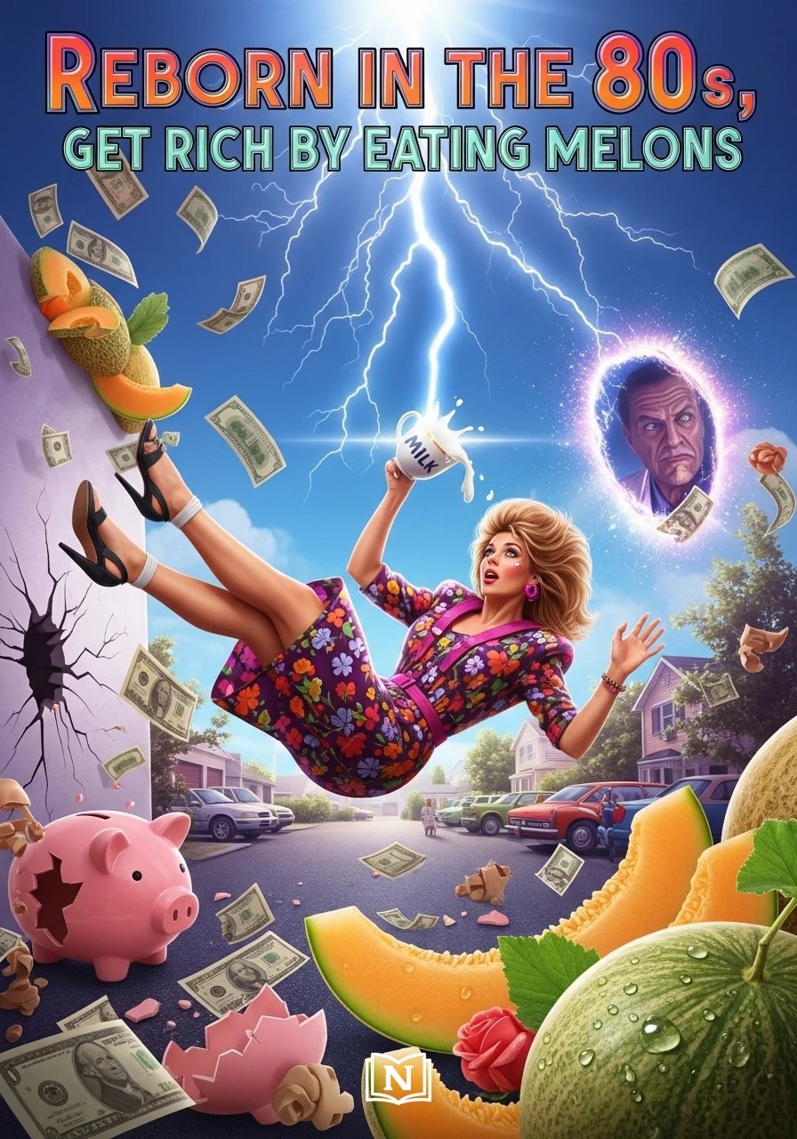 Reborn in the 80s, Get Rich by Eating Melons Novel